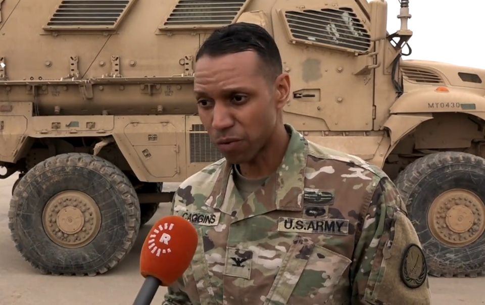 Myles Caggins: DSG ile IŞİD’e karşı mücadelede ortaklık yapıyoruz