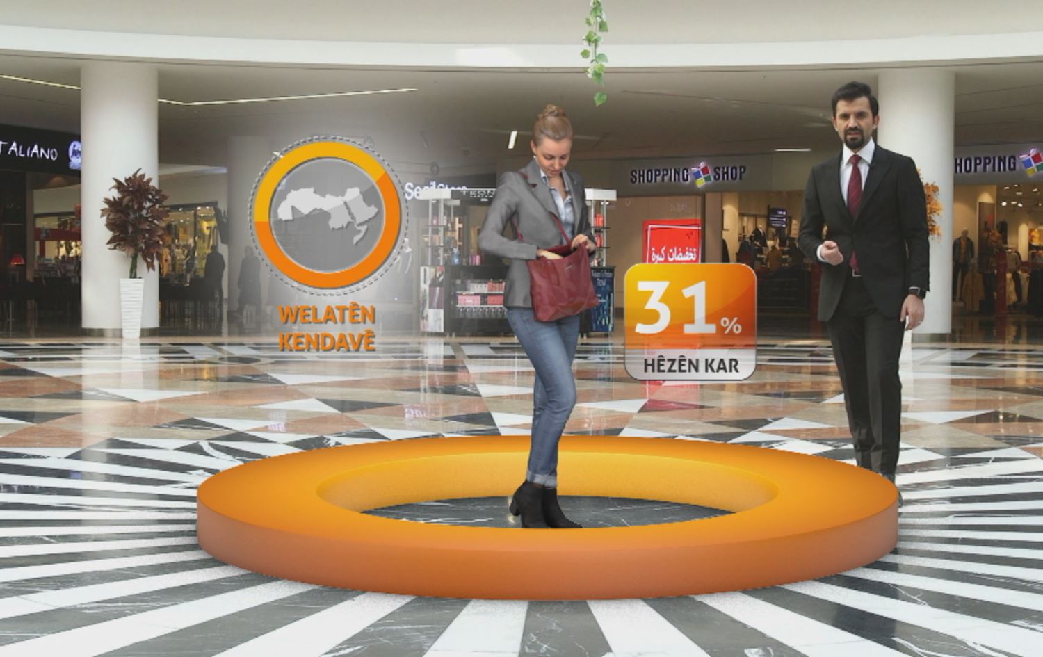 VÎDEOGRAFÎK - Rêje û amarên beşdariya ‘Zêrê Nazik’ di warê aboriyê de