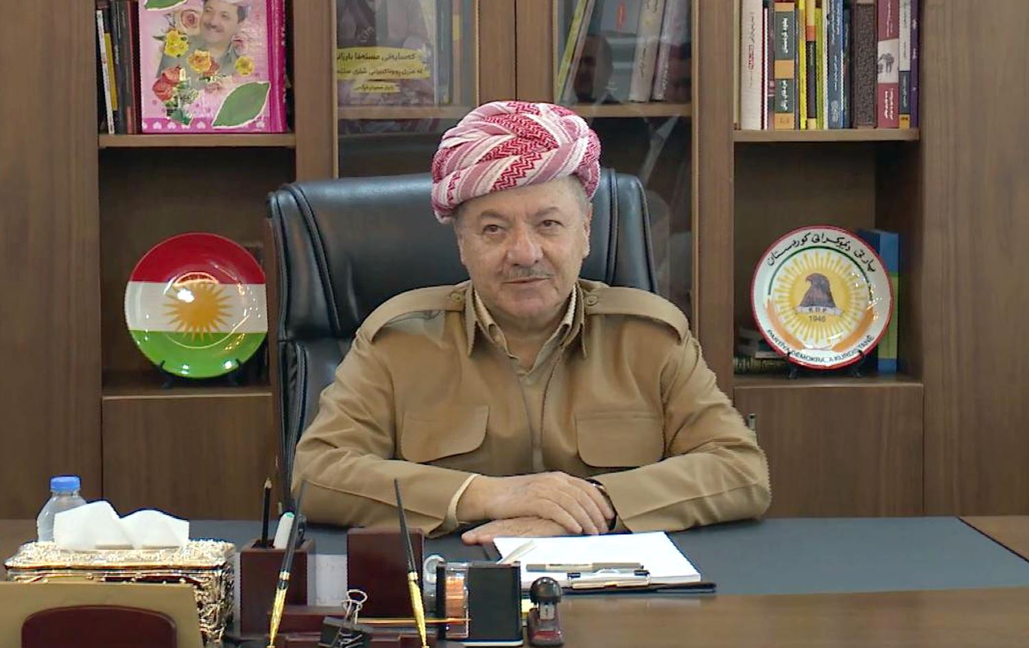 Barzani: Irak rejimi Kürt halkının iradesi sayesinde haklarımızı tanımak zorunda kaldı