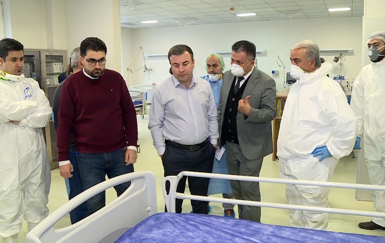 لە سلێمانی بەهۆی کۆرۆناوە زەنگی مەترسی لێدەدرێت