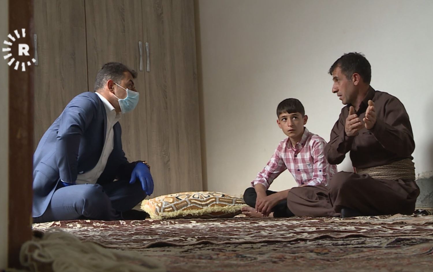 رووداو دەچێتە ماڵی یەکەم تووشبووی کۆرۆنا لە دەڤەری راپەڕین