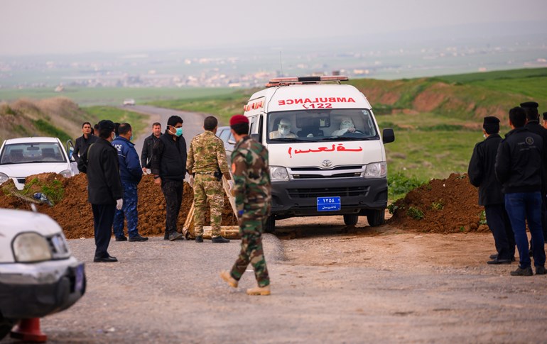 کۆمەڵگەی سێبیران لە سنووری قەزای خەبات لە هەولێر، وێنە؛ بڵند تاهیر - رووداو