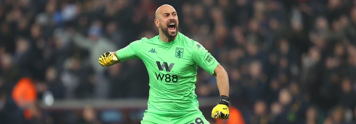 پێپێ ریێنای گۆڵپارێزی ئاستۆن ڤێلا تووشی کۆرۆنا بووە