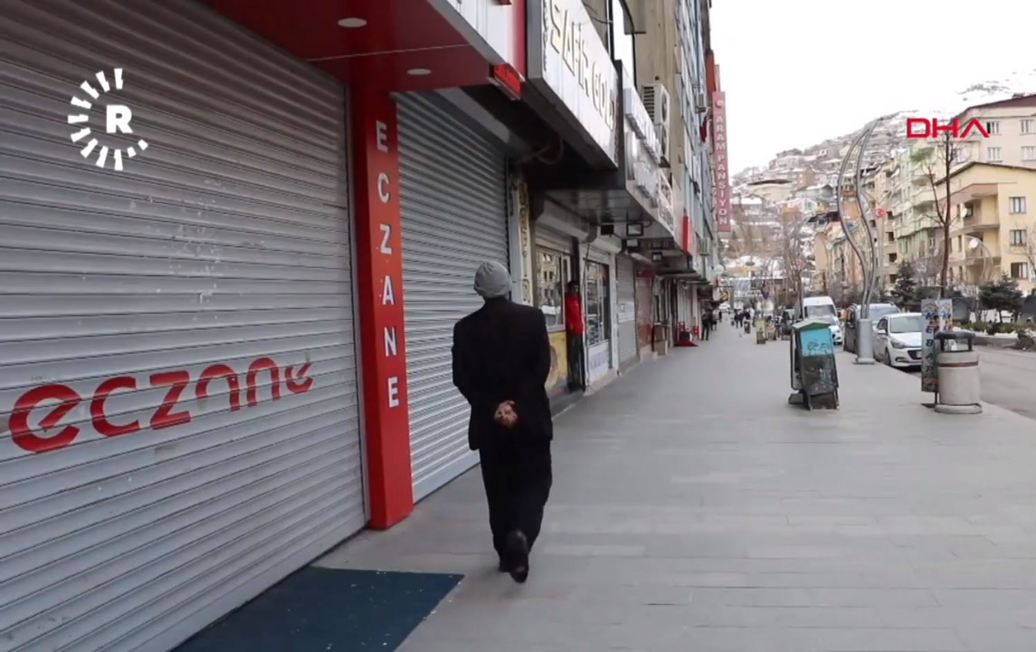 Cade û bazarên bajarê Colemêrgê ji ber Koronayê girtine