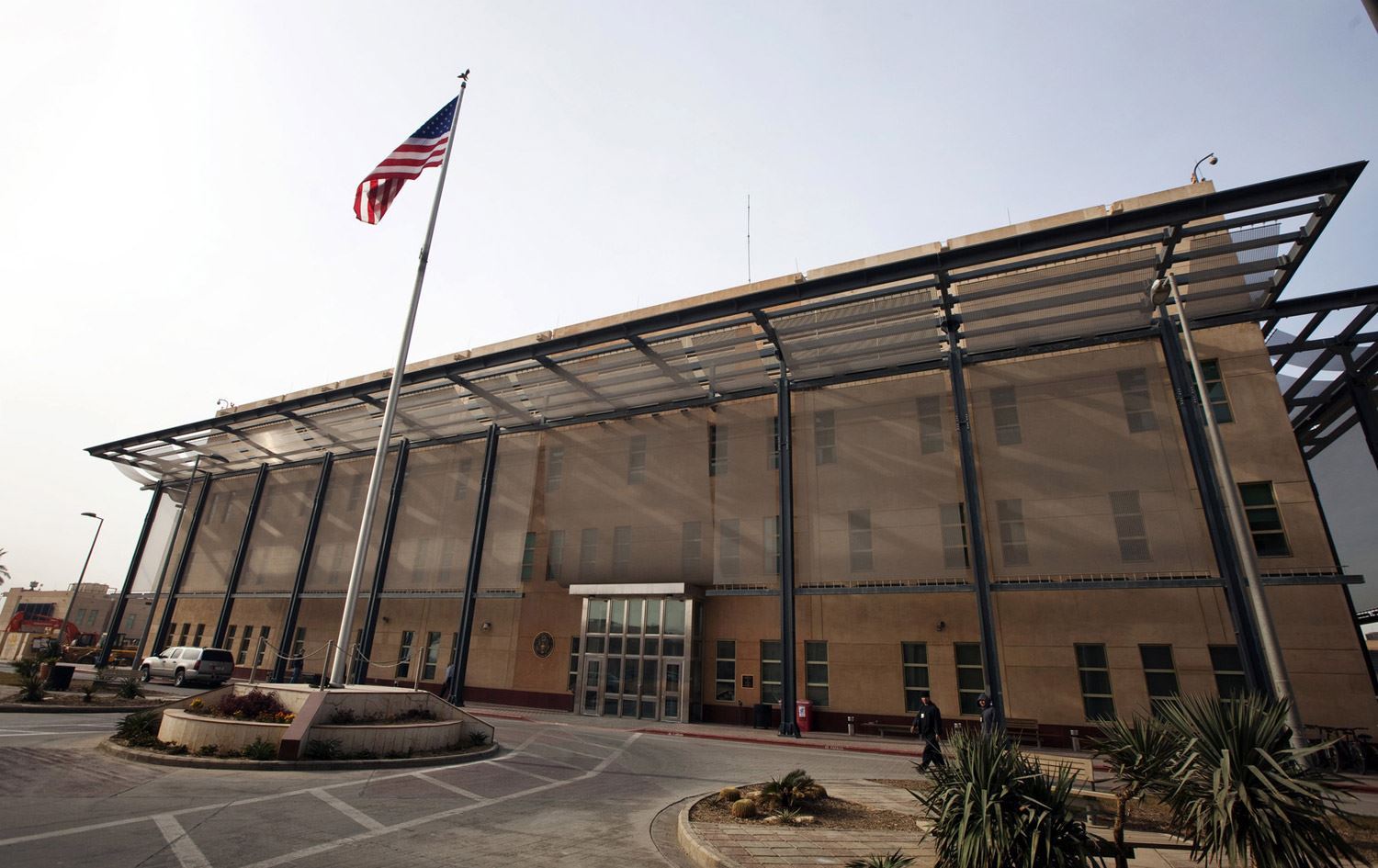 Li Bexdayê bi roketan êrîşî Balyozxaneya Amerîkayê kirin