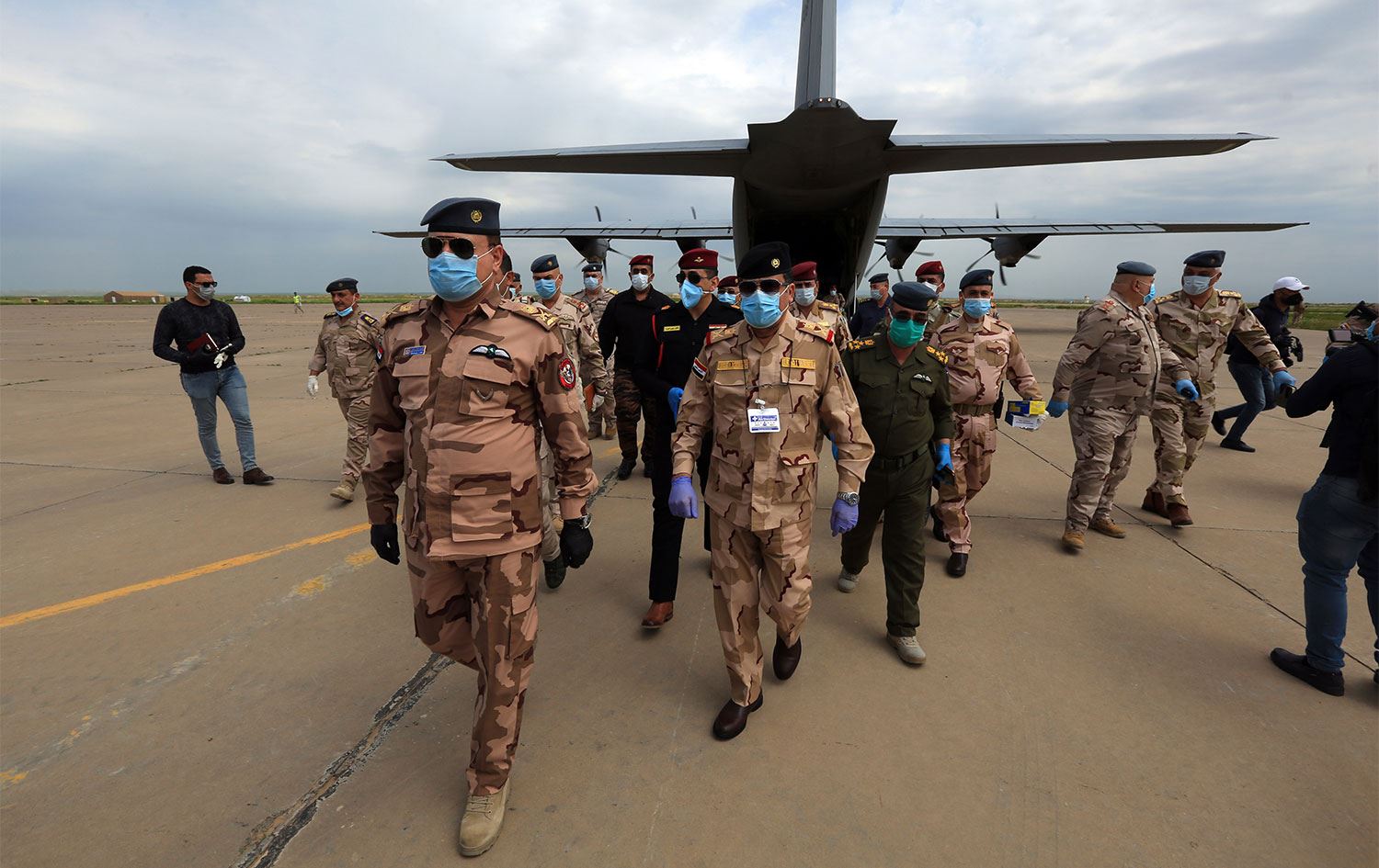 ABD öncülüğündeki koalisyon güçleri, Gayara Üssü’nden çekildi