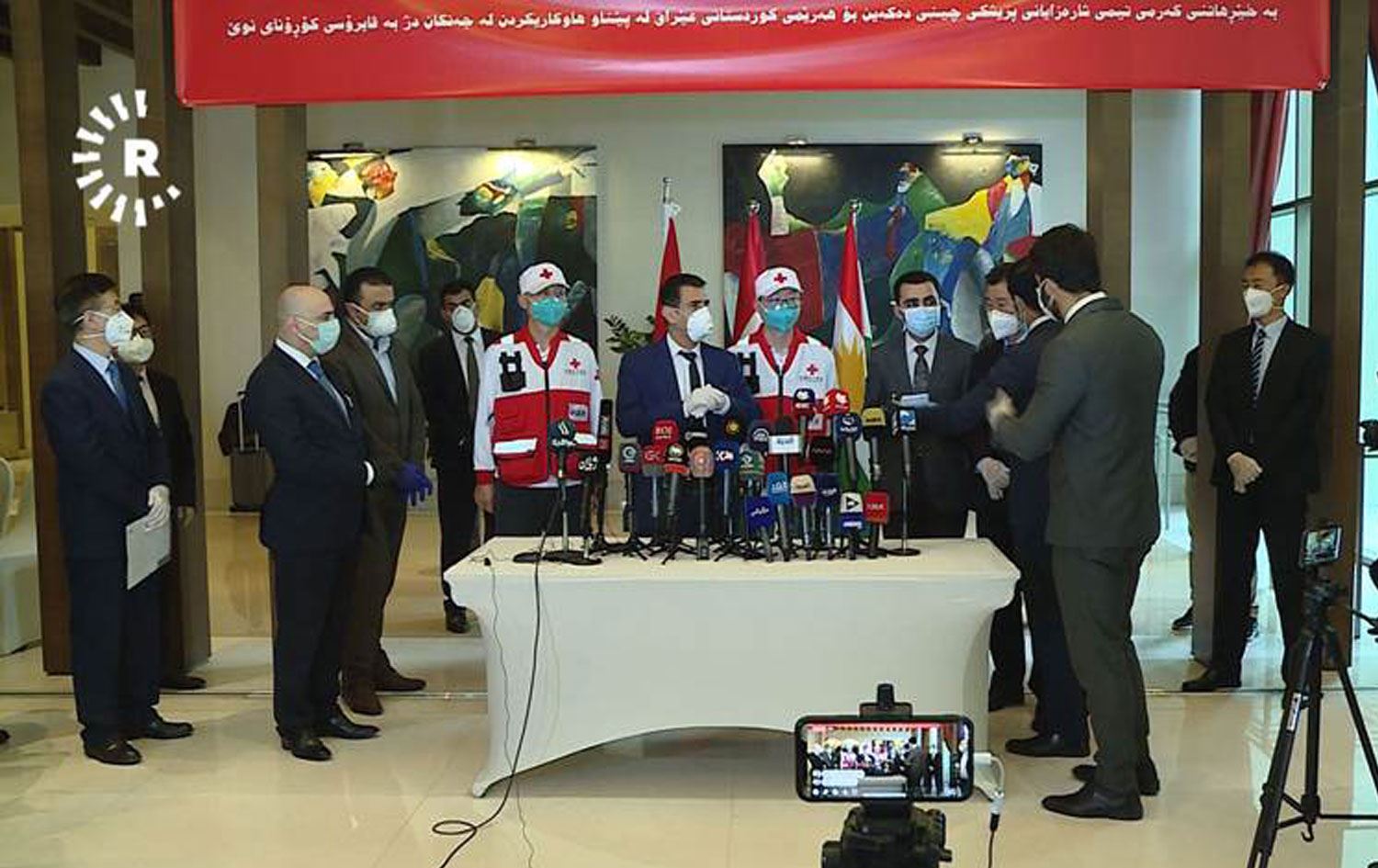 Covid-19 uzmanı Çinli heyet Kürdistan’da