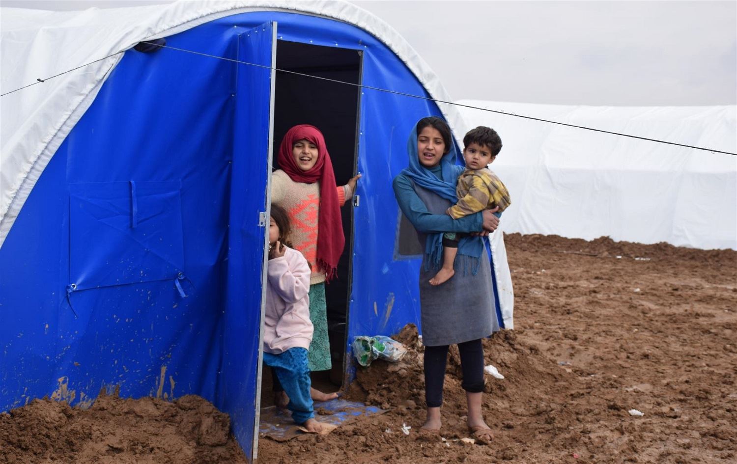 ROJAVA - Korona li ser kampên koçberan bûye metirsiyeke mezin