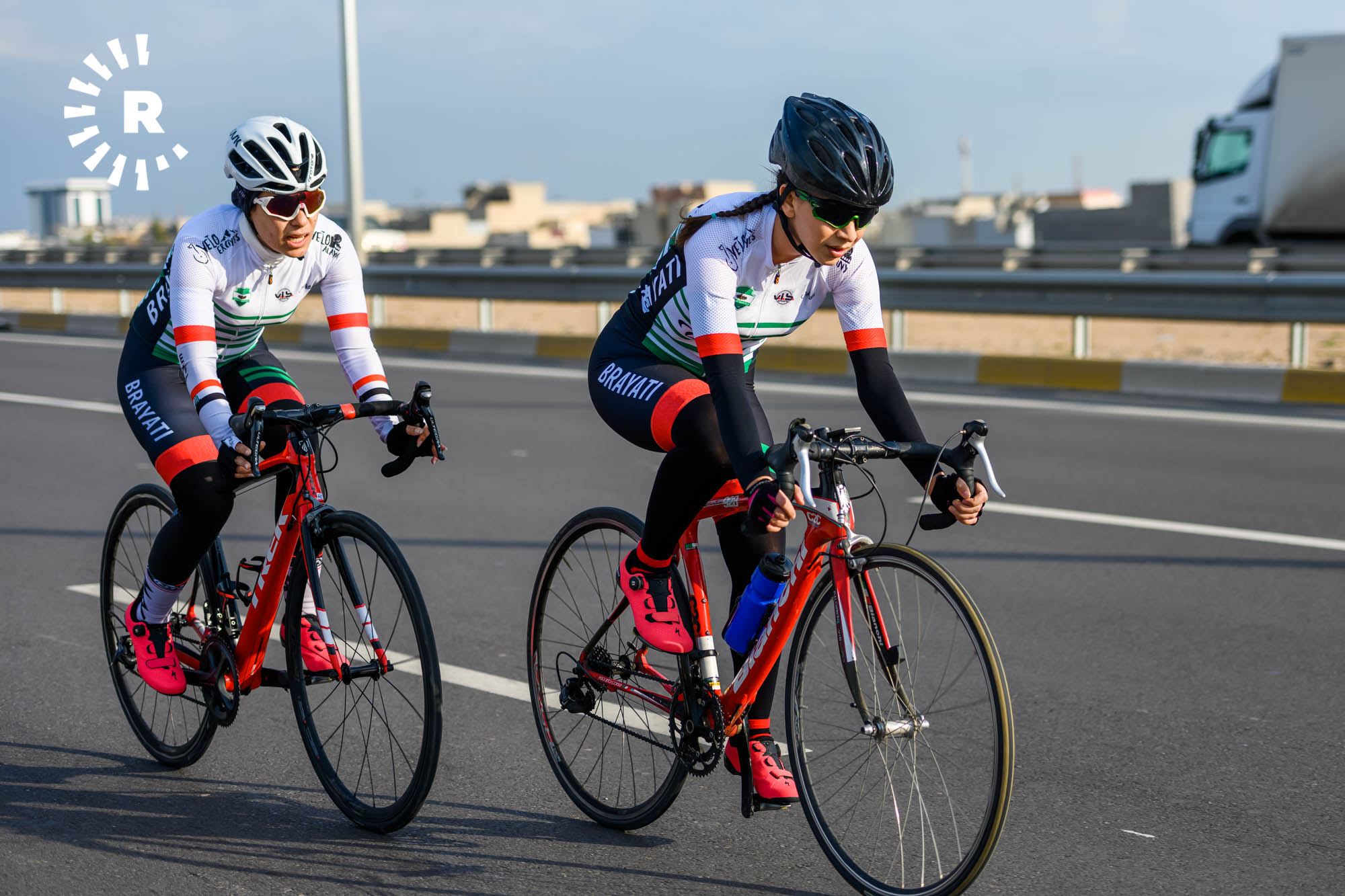 كچە پایسکلسوارانی یانەی برایەتی بەردەوامن لە راهێنان