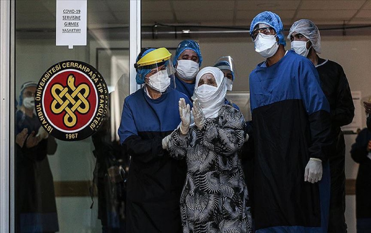 Alye Gunduz tested positive for the virus on April 1 but recovered from it after only ten days. Photo: AA