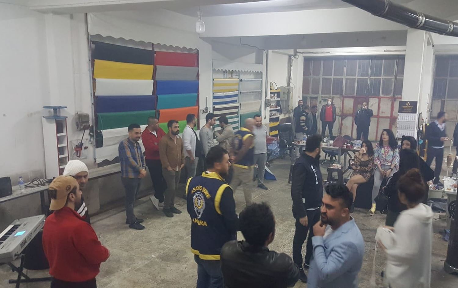 Depoyu eğlence mekanına çeviren kişilere Covid-19 cezası