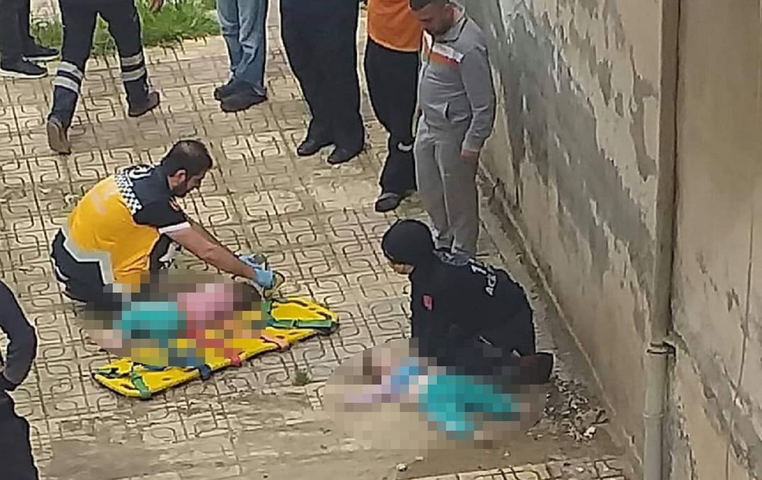 Li bajarekî Bakur 2 xwîşkên cêwî yên 2 salî canê xwe ji dest dan