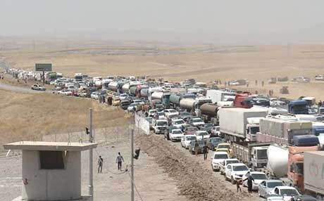 ئاوارەکان بازاڕی چێشتخانە و مۆتێلەکان دەبووژێننەوە