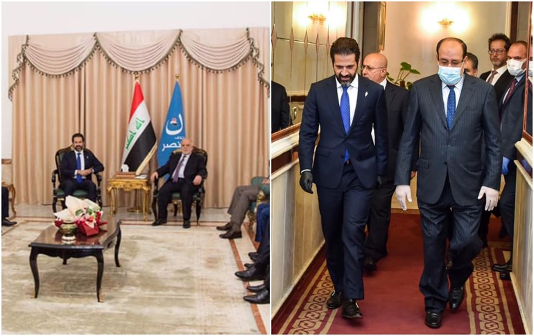  شاندی کوردستان لەگەڵ مالیكی و عەبادی كۆبوونەوە