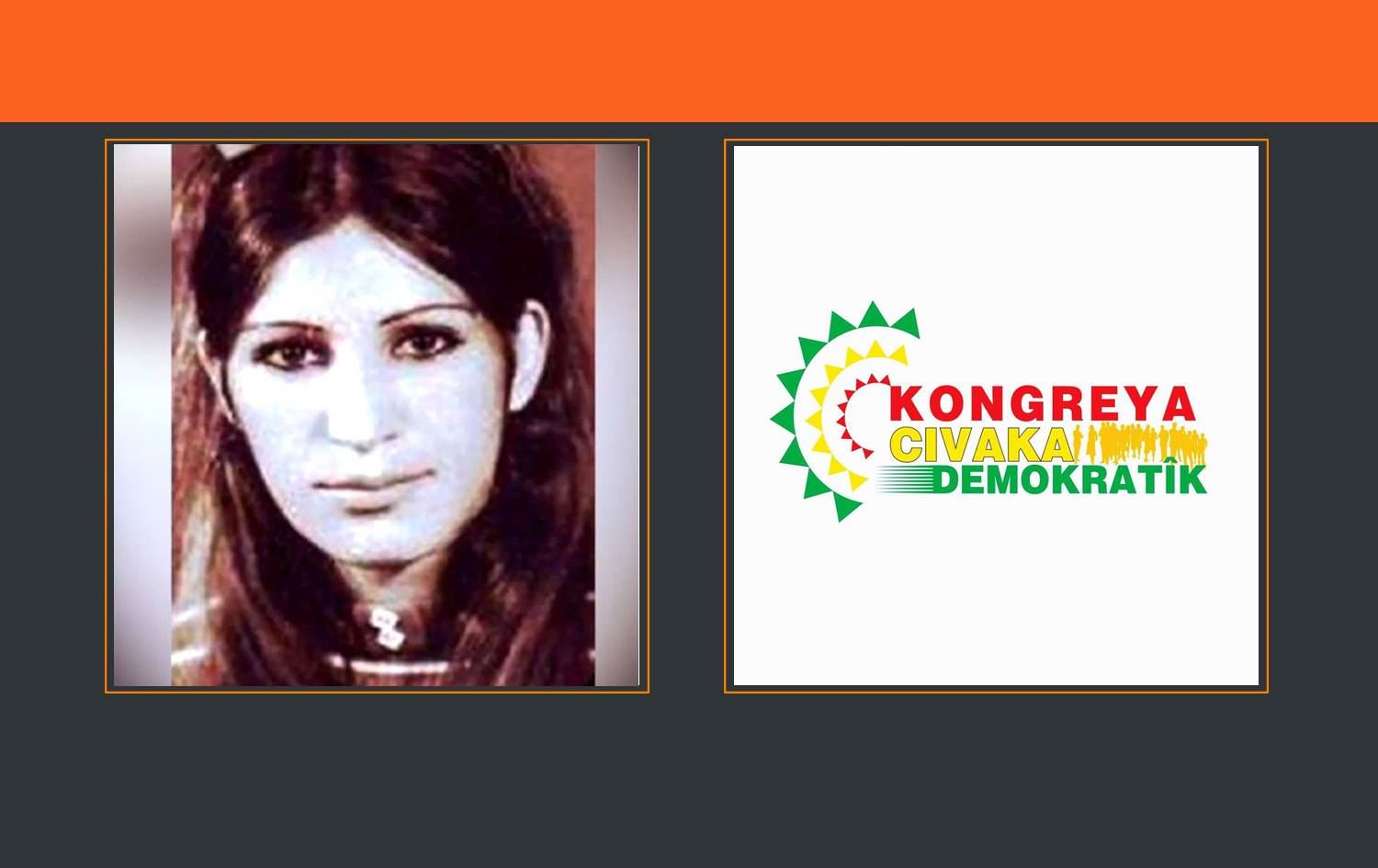 KCD: Leyla Qasim afirînerê hizra netewbûnê ye