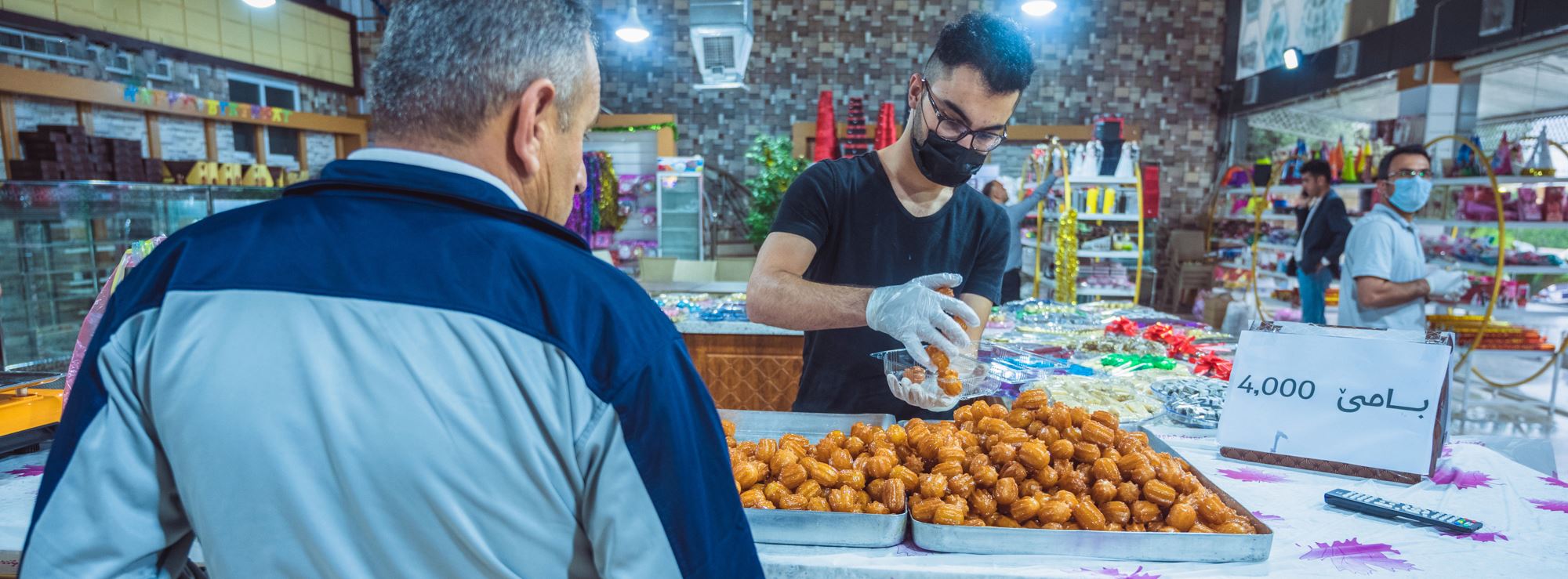 FOTO – Erbil’de Ramazanla birlikte tatlı talebi arttı