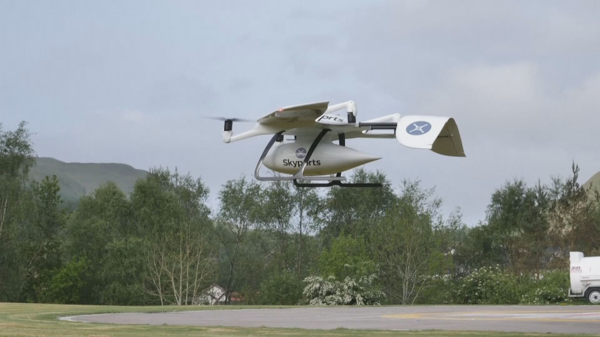 بەریتانیا بۆ گەیاندنی هاوکاریی پزیشکی فڕۆکەی بێفڕۆکەوان بەکاردەهێنێت