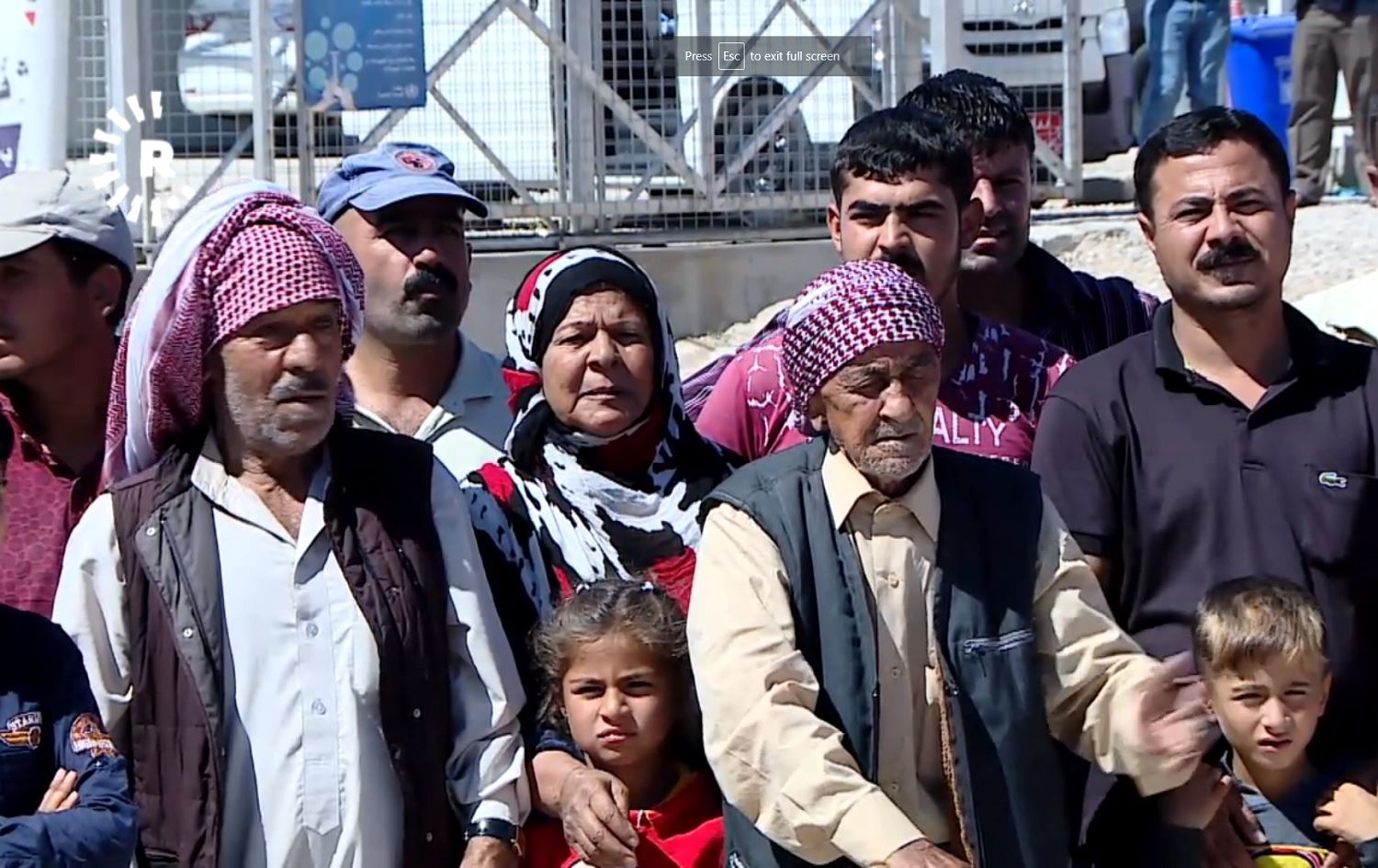 Beşek ji penaberên Kampa Berdereş dixwazin vegerin Rojava