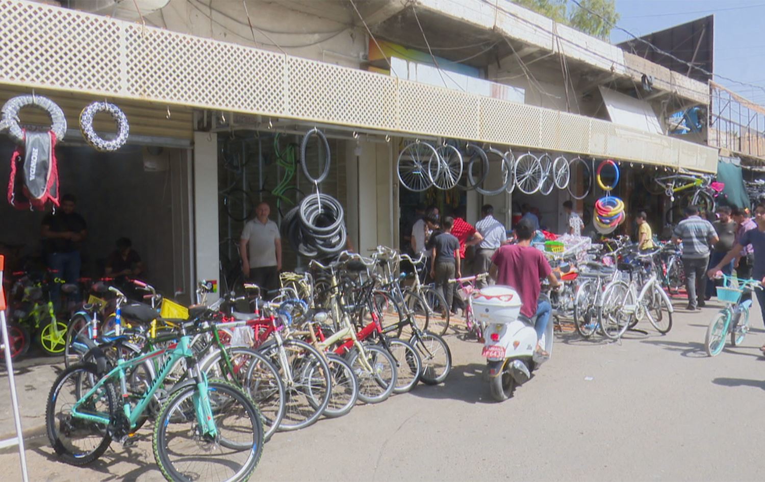 لە هەرێمی کوردستان بەهۆی کۆرۆناوە فرۆشی پاسکیل زیادی کردووە