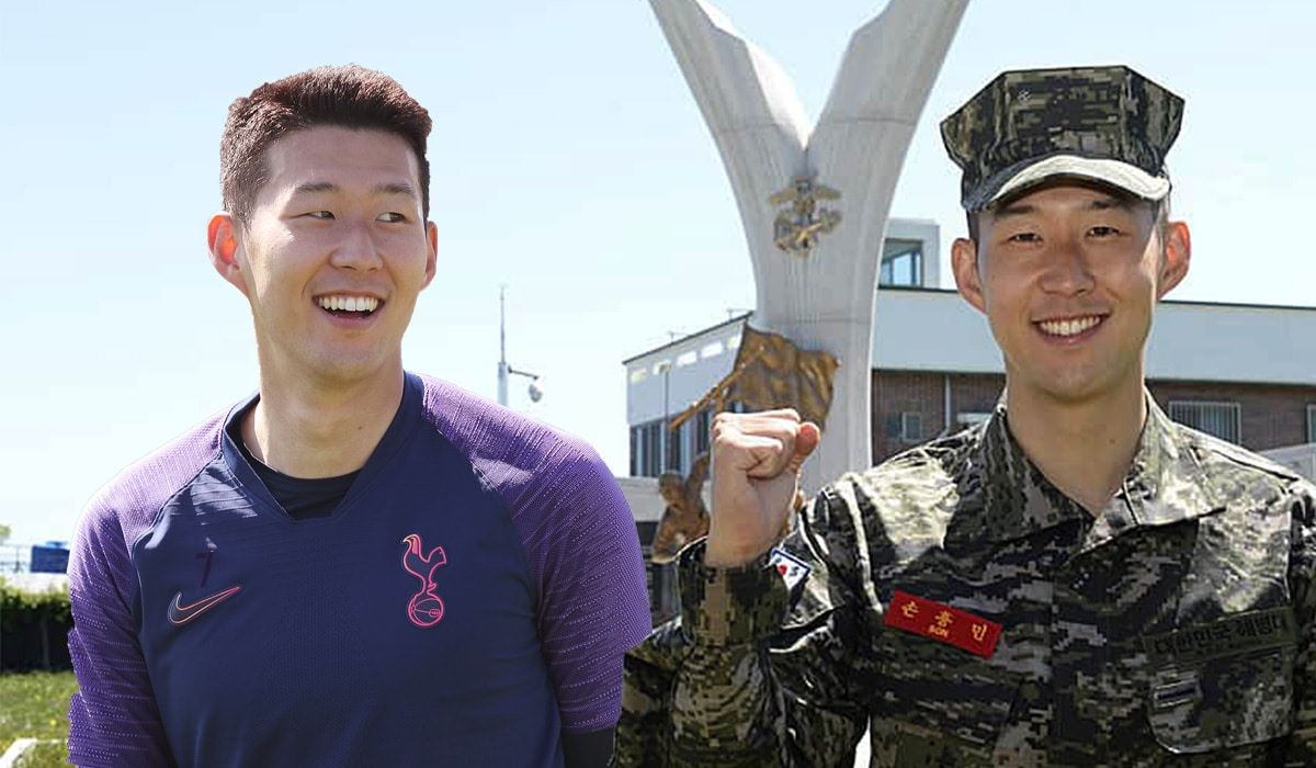 سۆن باسی خزمەتە سەربازییەکەی دەکات