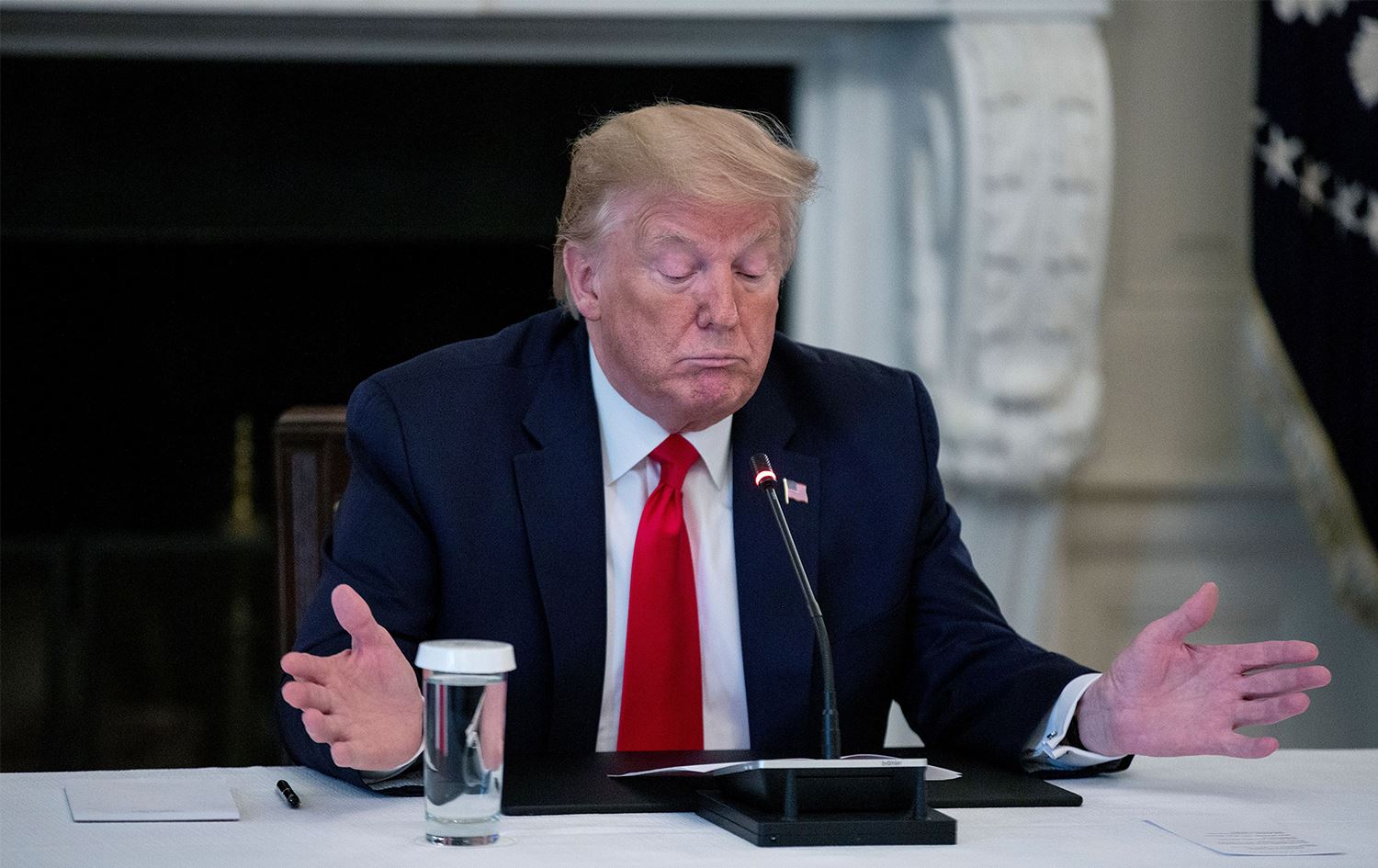 Trump: Polis teşkilatımızı dağıtmıyoruz, mali kaynaklarını da kesmiyoruz