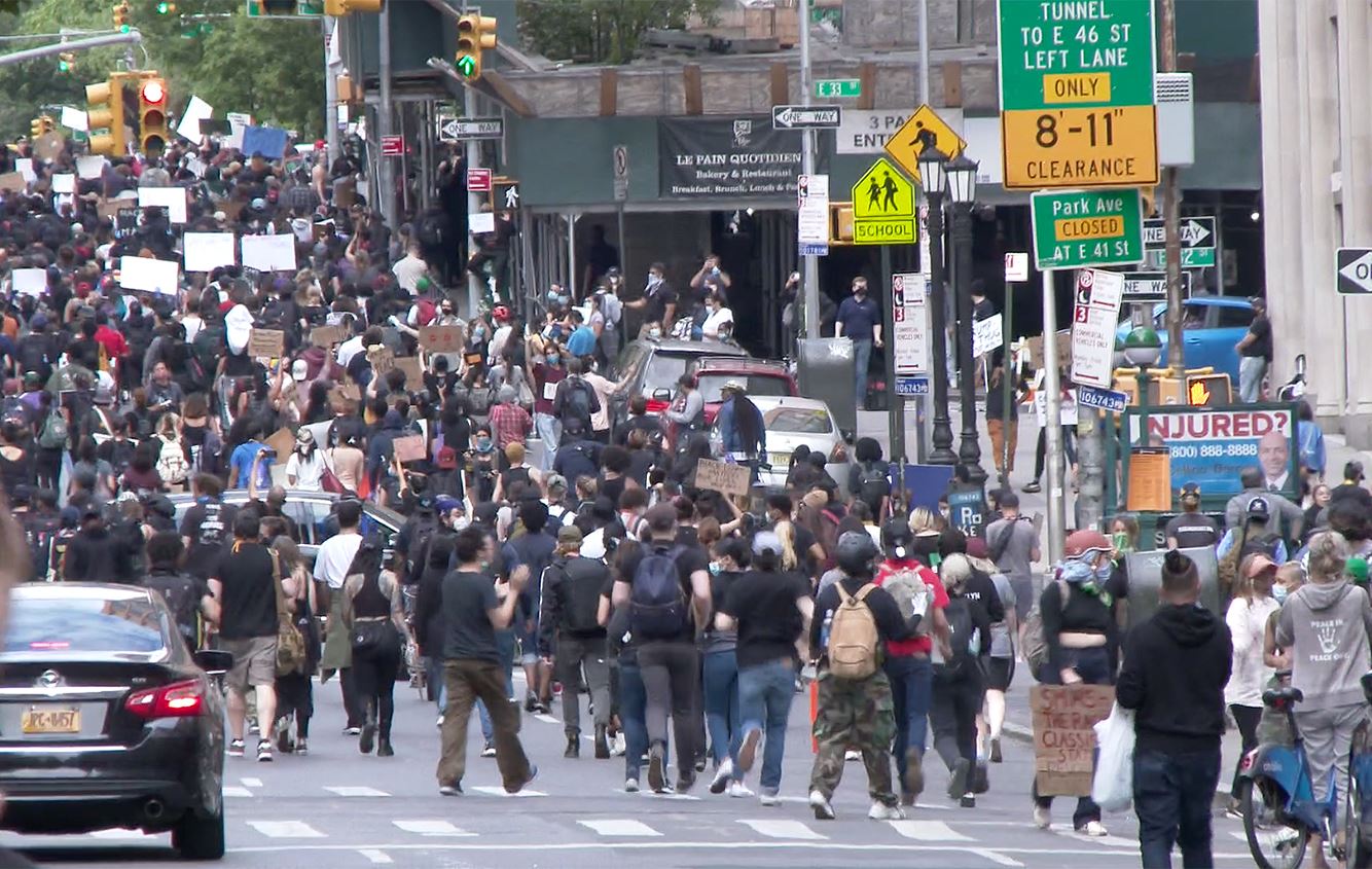 'Every American should be here': New Yorkers on Black Lives Matter protests