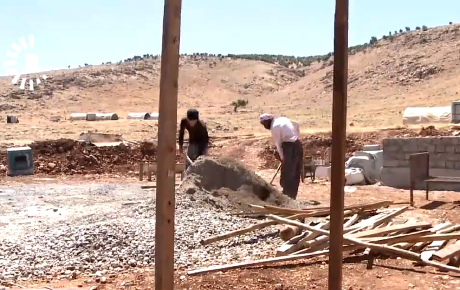 Li çiyayê Şingalê 150 xaniyên nû hatine avakirin