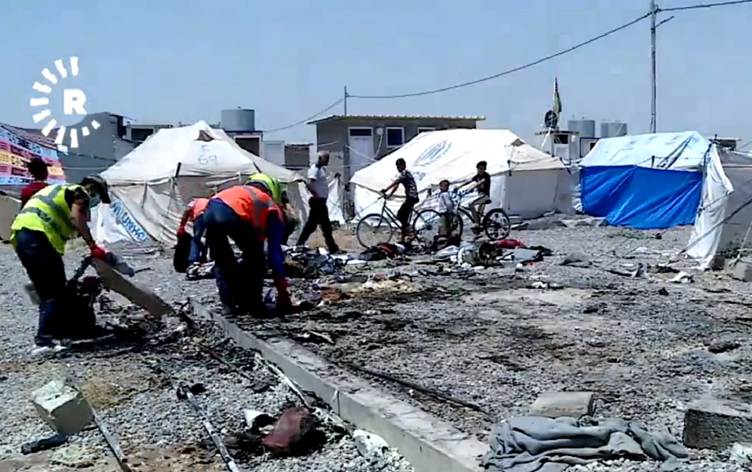 Newly-wed Rojava couple die in Duhok refugee camp... | Rudaw.net