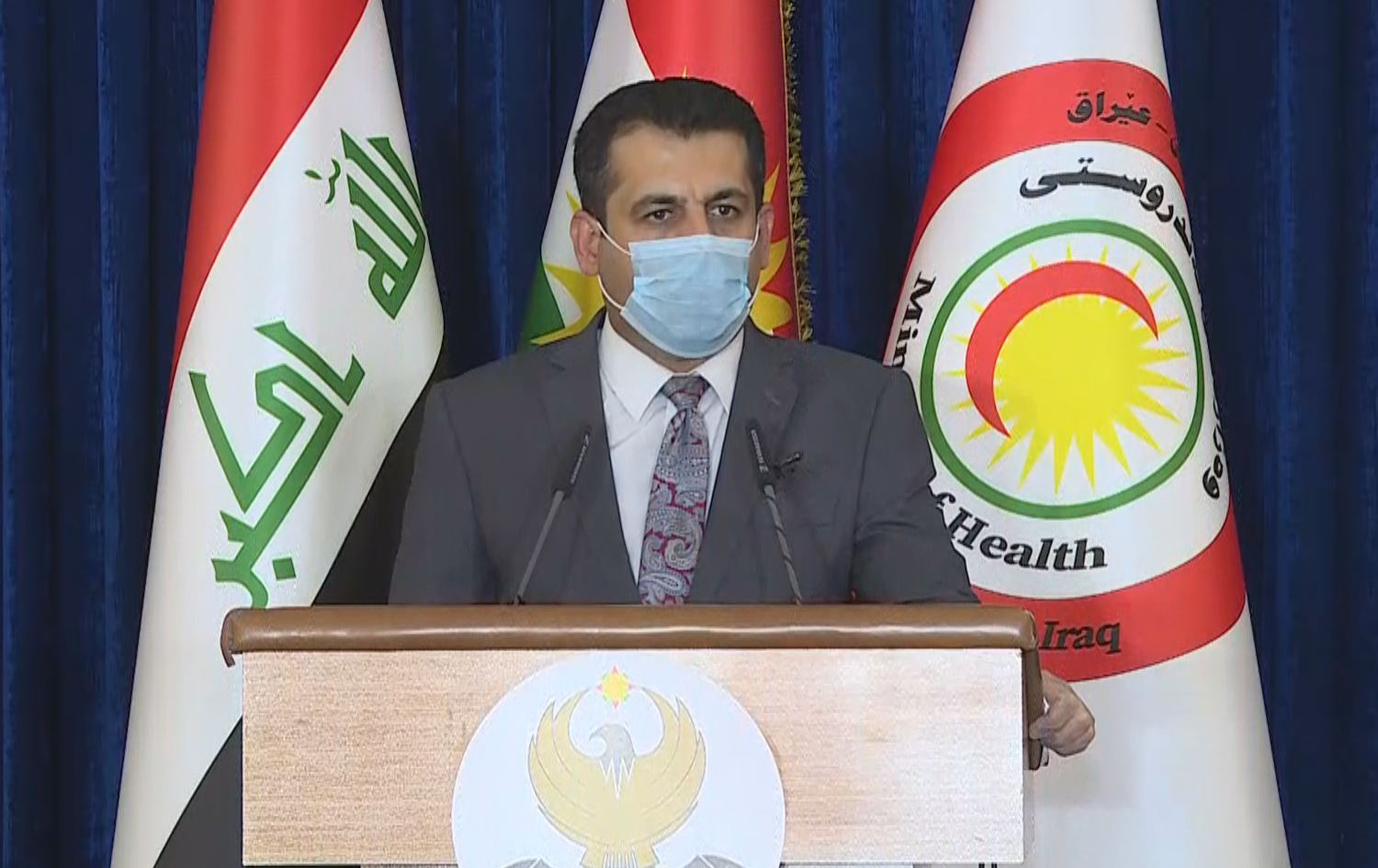 سامان بەرزنجی: مووچەی وەزارەتی تەندروستی ئامادەیە