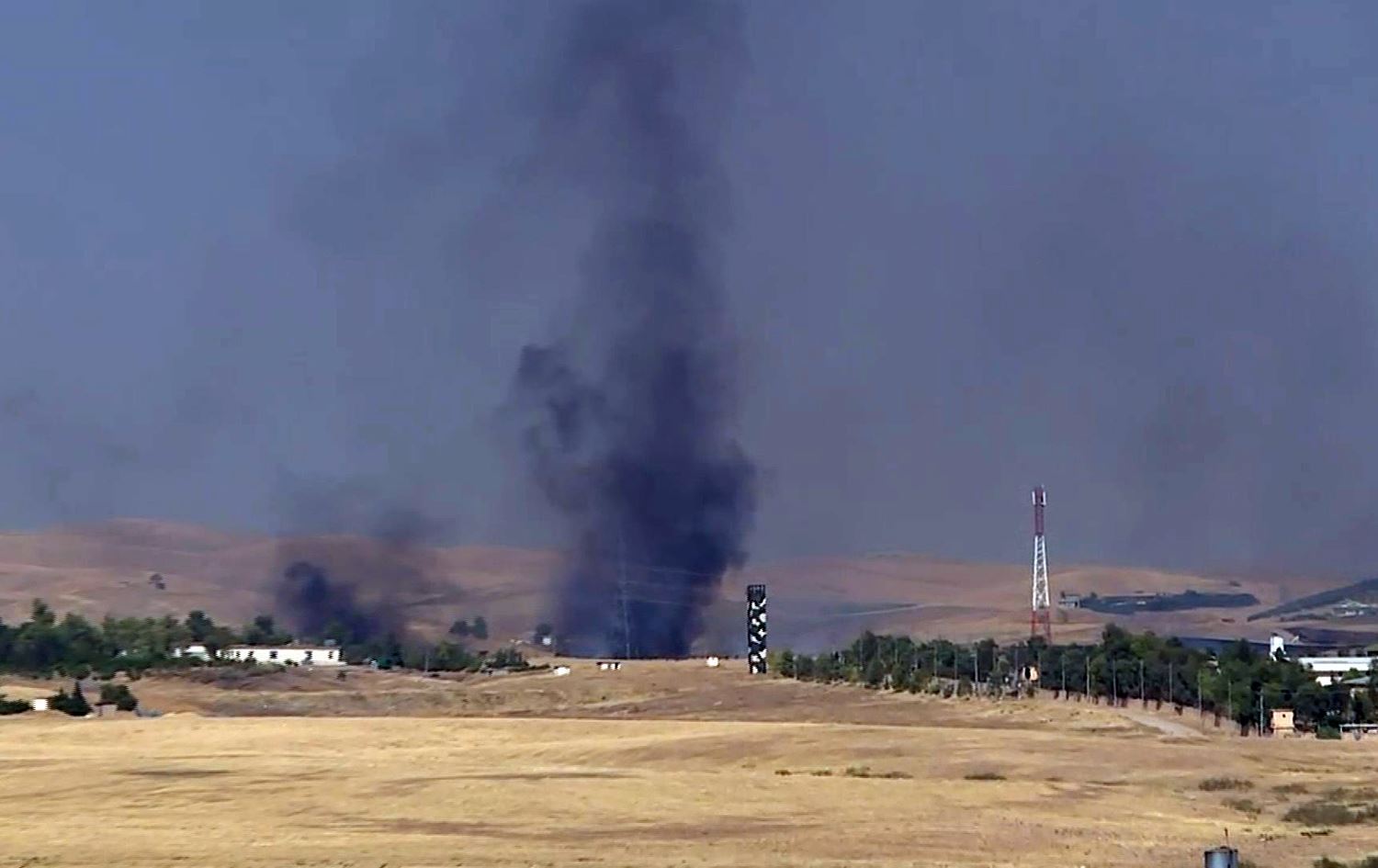 Peşmerge'ye ait mühimmat deposunda patlama