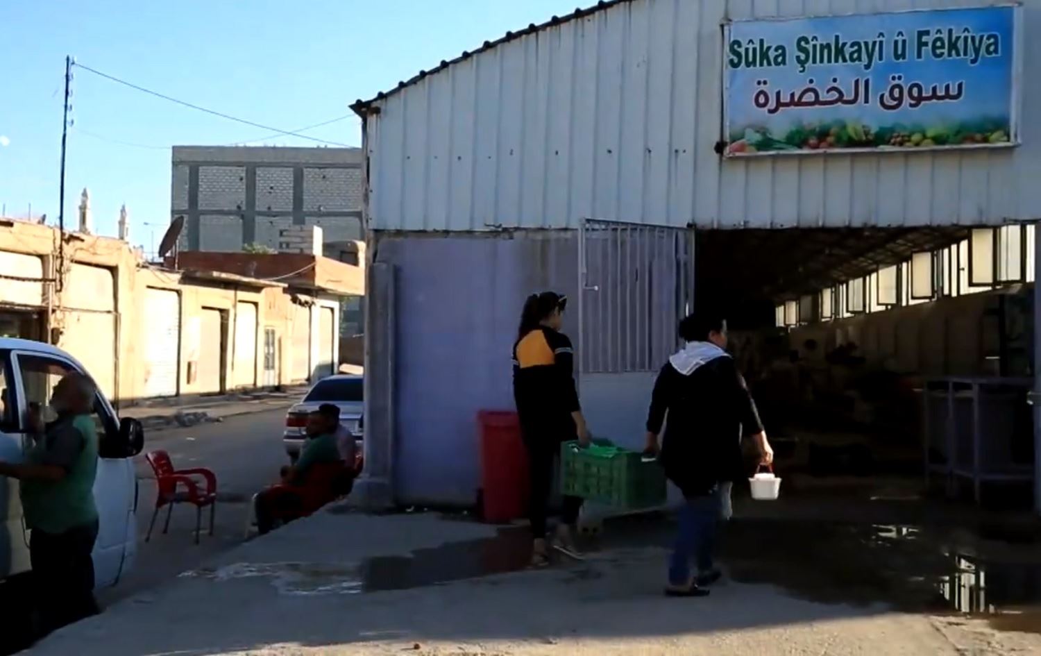 Li Amûdê bazara şînkayî û fêkî ya jinan hate vekirin