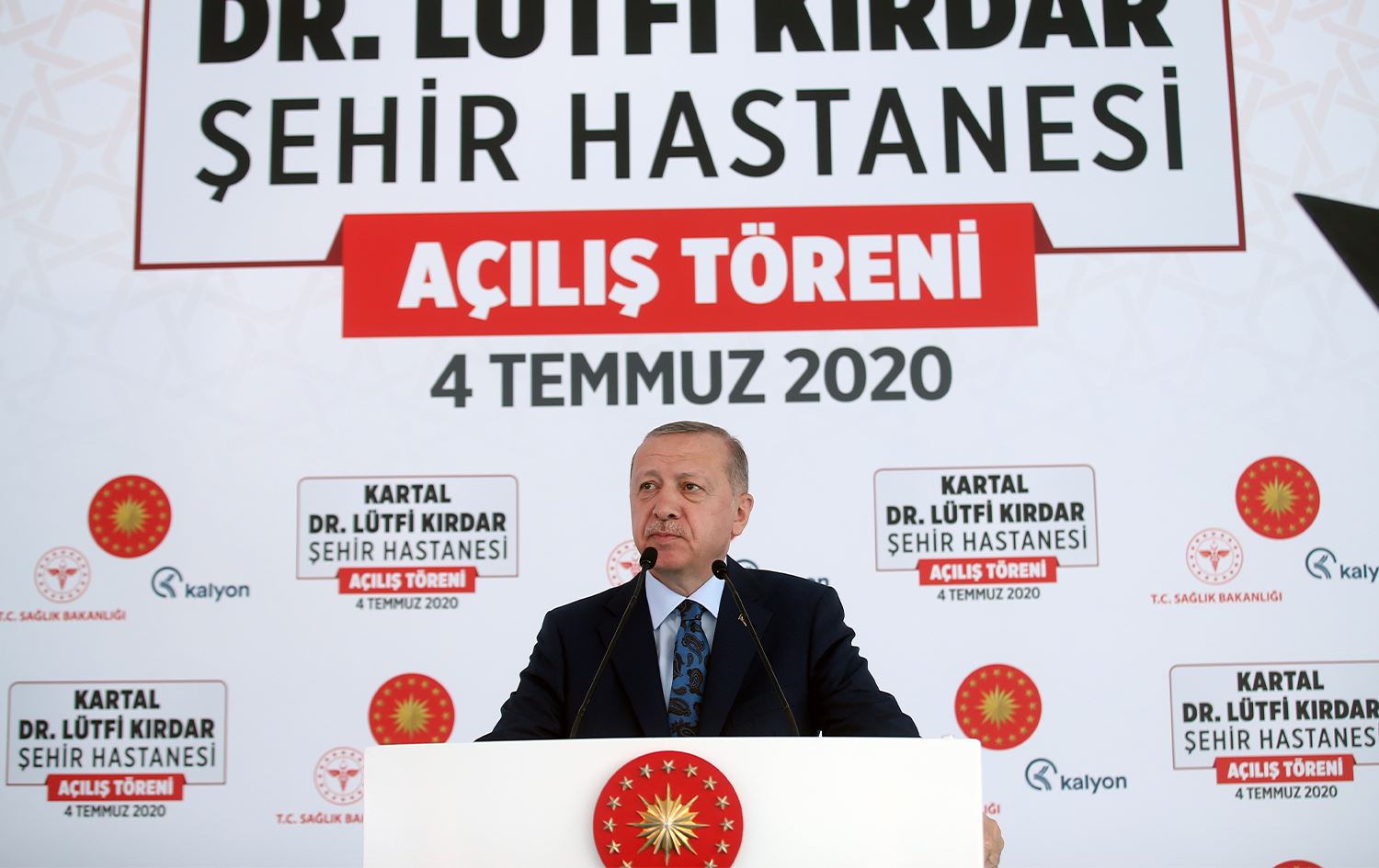 Erdoğan: Türkiye'yi üç kıtanın sağlık merkezi yapmakta kararlıyız