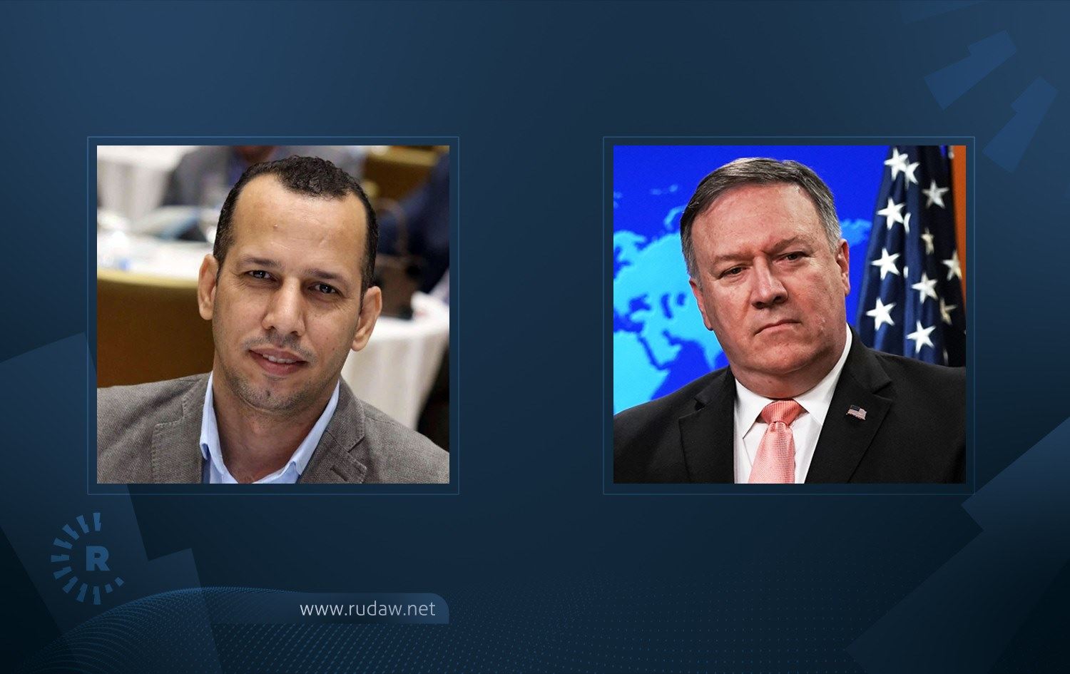 پۆمپەیۆ: پێش کوشتنی هیشام هاشمی، گرووپەکانی سەر بە ئێران هەڕەشەیان لێکردووە