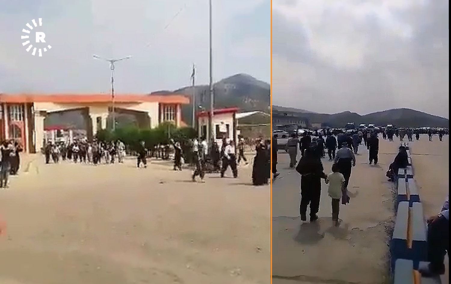 Yüzlerce derviş ellerinde kılıç ve hançerlerle Kürdistan Bölgesi sınırını aştı