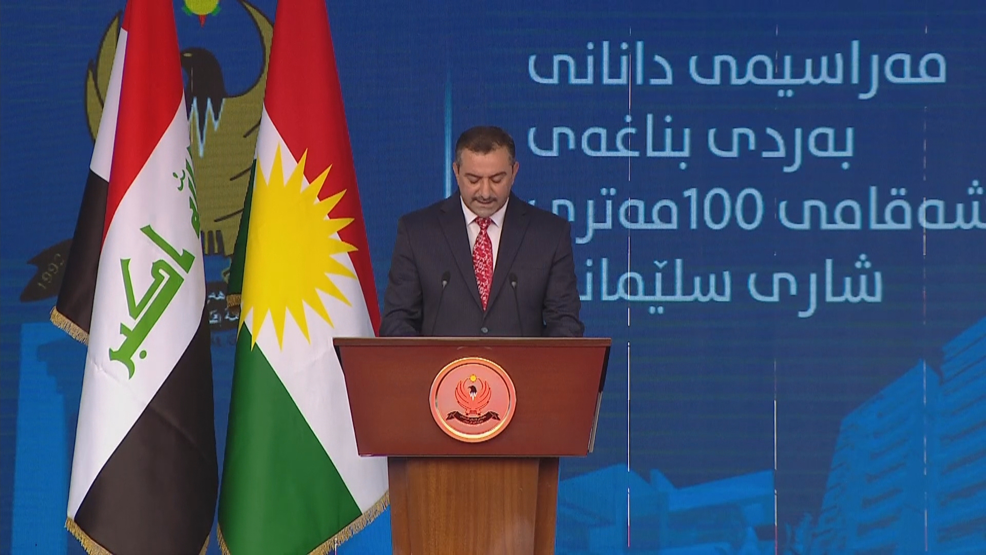 هەڤاڵ ئەبوبەکر: بە سەرمایەی خۆماڵی شەقامی 100 مەتری جێبەجێدەکەین