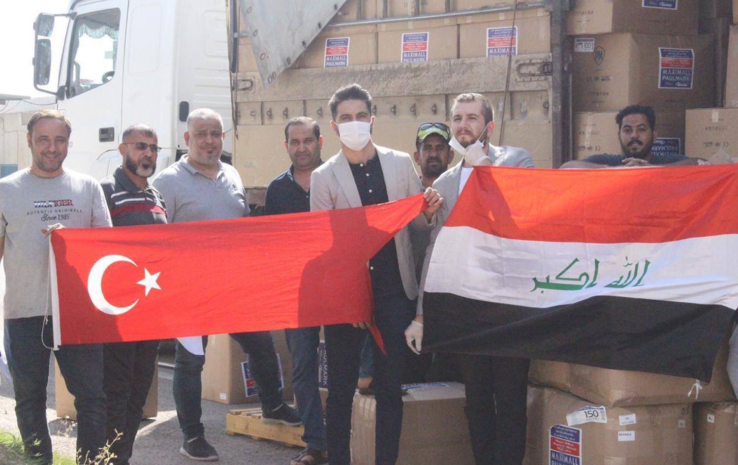 Türkiye'den Irak'a tıbbi malzeme yardımı