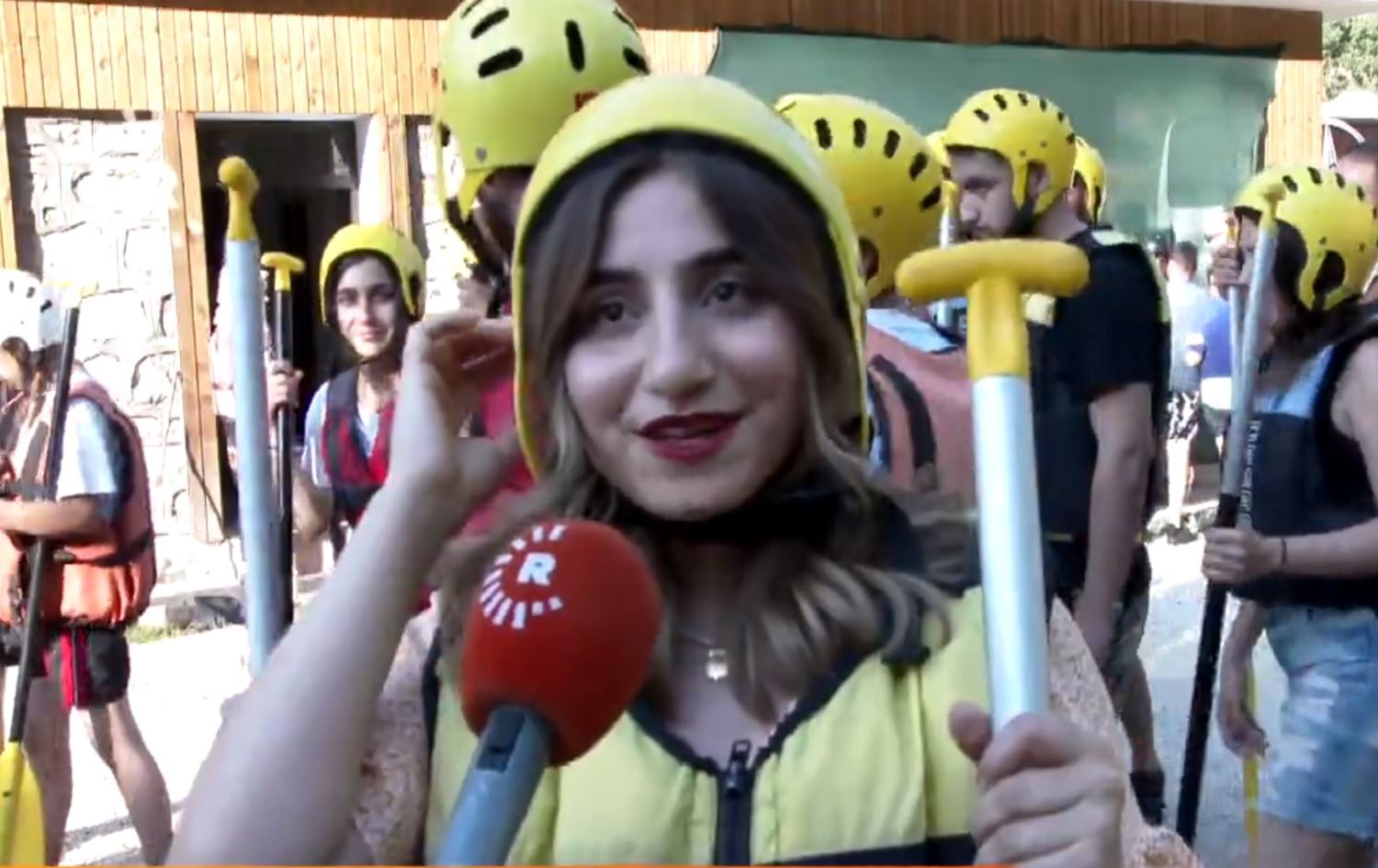 Hezkiriyên raftîngê berê xwe dan Çemê Munzurê