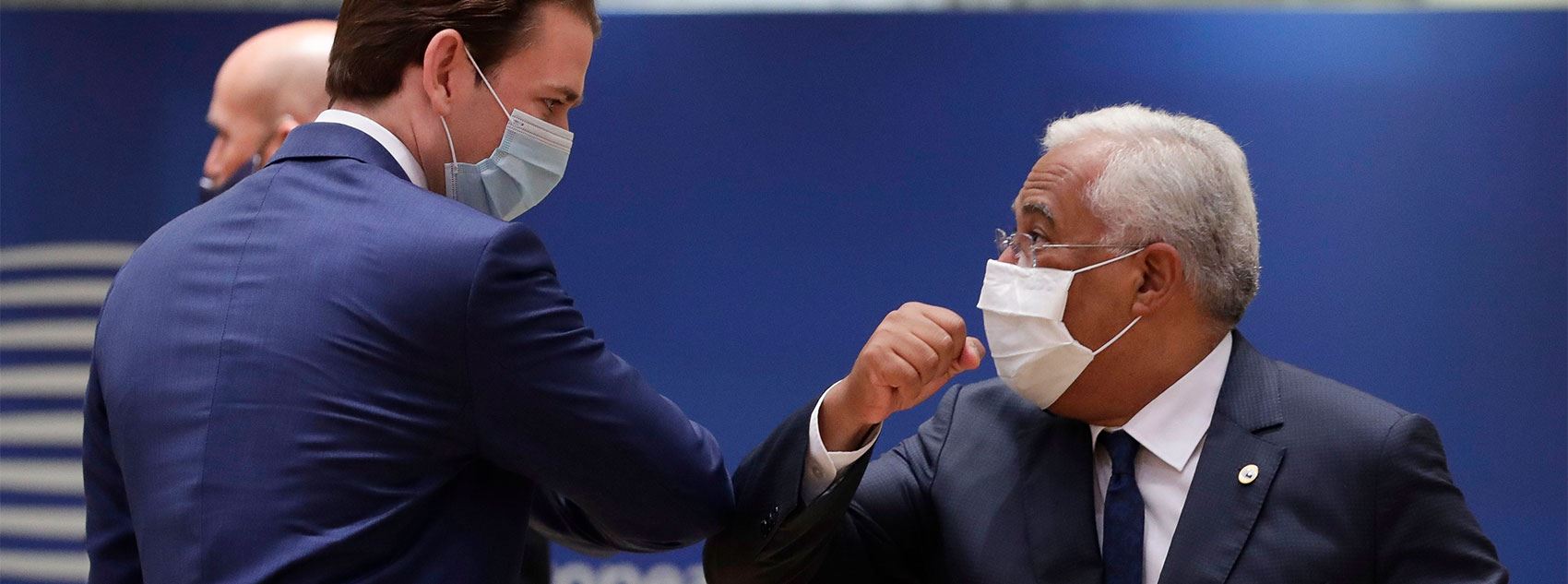 سەرکردەکانی ئەوروپا بە ماسکەوە لە برۆکسل