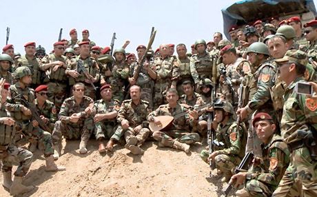 حەسەن شەریف گۆرانییەک بۆ پێشمەرگە دەڵێ