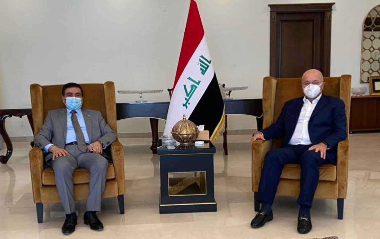 بەرهەم ساڵح بۆ وەزیری بەرگری: توانای هێزە ئەمنییەکان پێشبخرێت