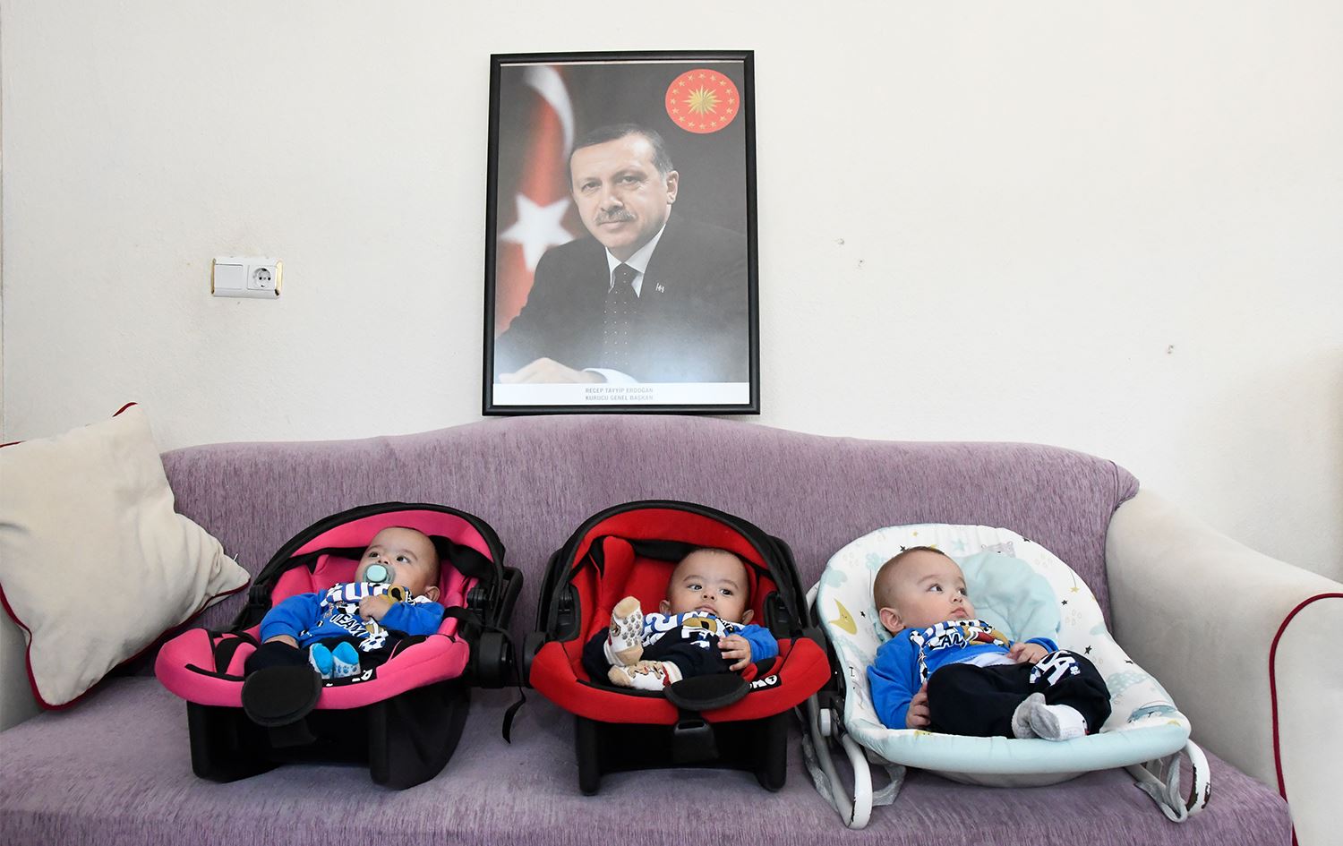 Recep, Tayyip ve Erdoğan doğdu