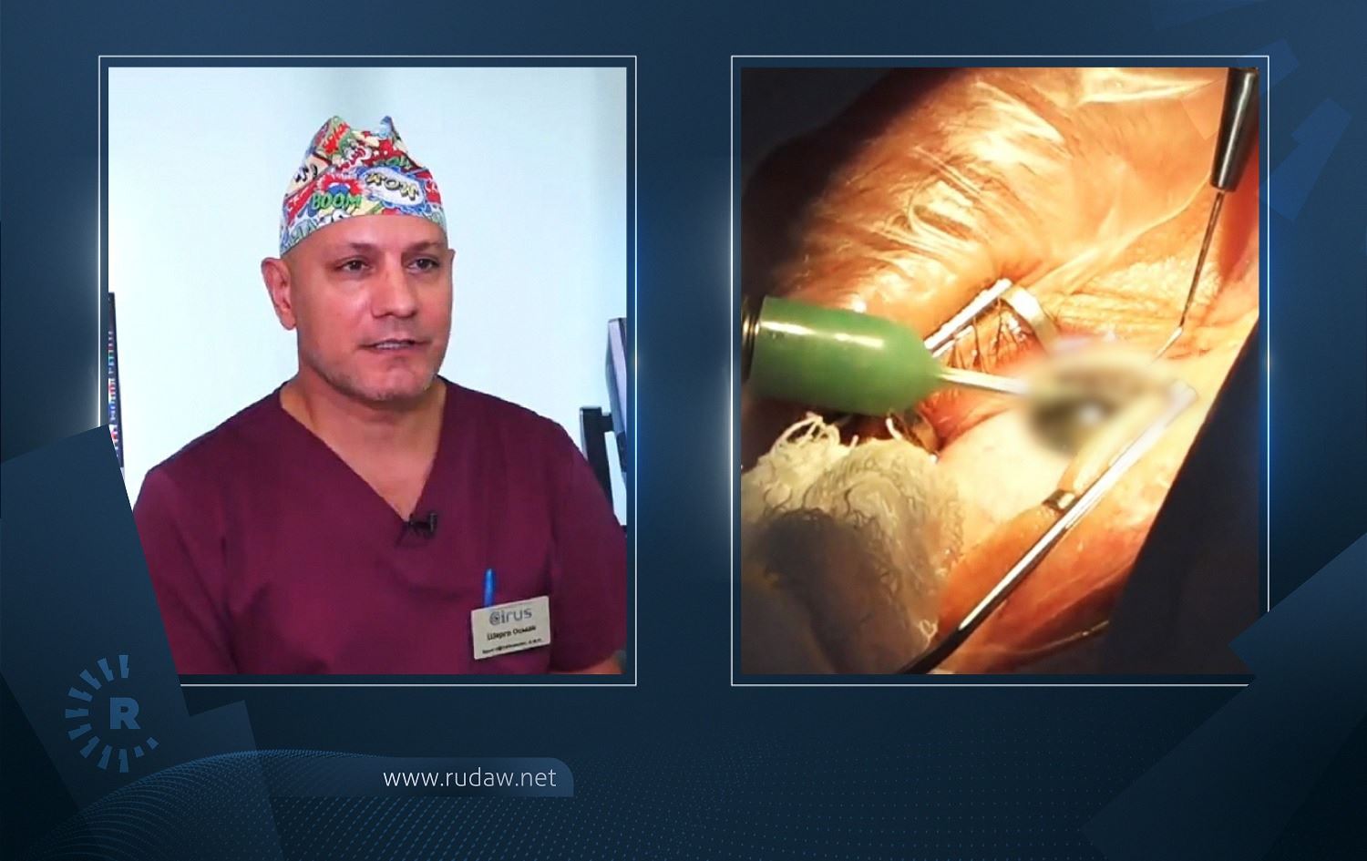 Rusya’da 16 bin göz ameliyatı gerçekleştiren ünlü Kürt doktor