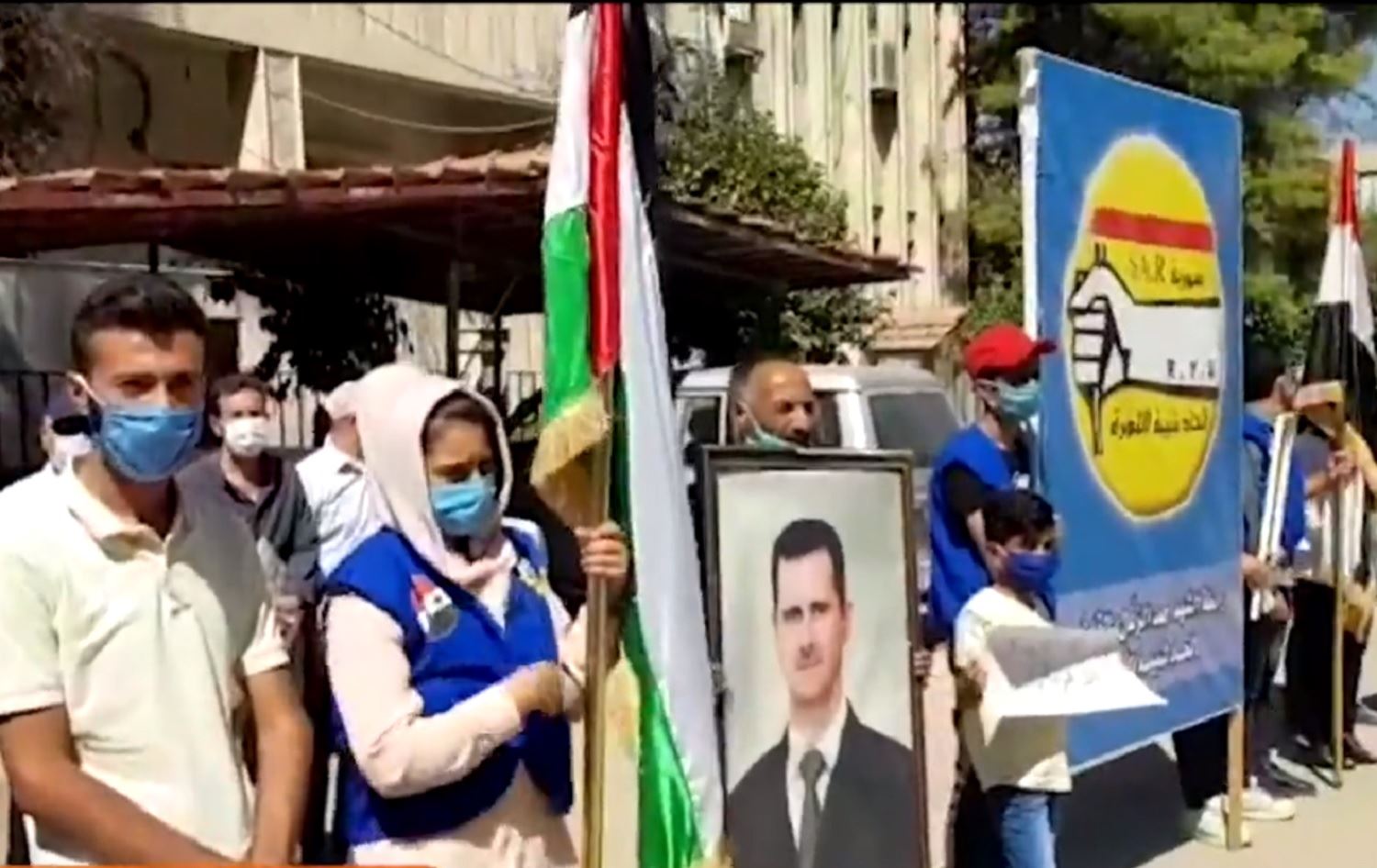 Hejmareke eşîrên Ereb li dijî Amerîkayê piştevaniya xwe bo Sûriyê nîşan da