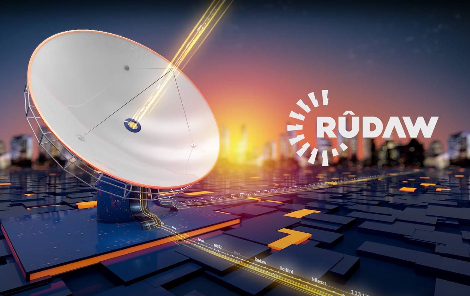 تغيير تردد بث قناة رووداو SD على النايلسات