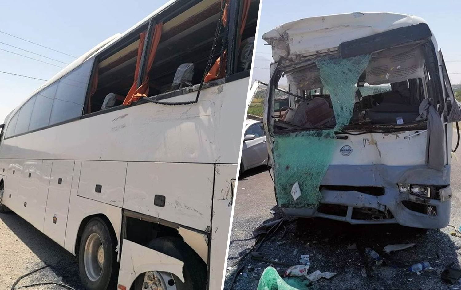 لە رووداوێکی هاتووچۆ لە رێگەی دووکان- سلێمانی 18 کەس برینداربوون