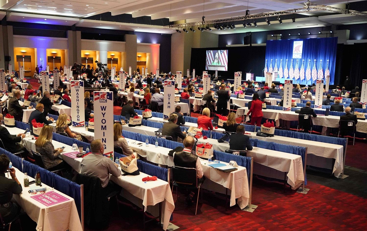 Kongreya Niştimanî ya Komariyên Amerîkayê birêve diçe