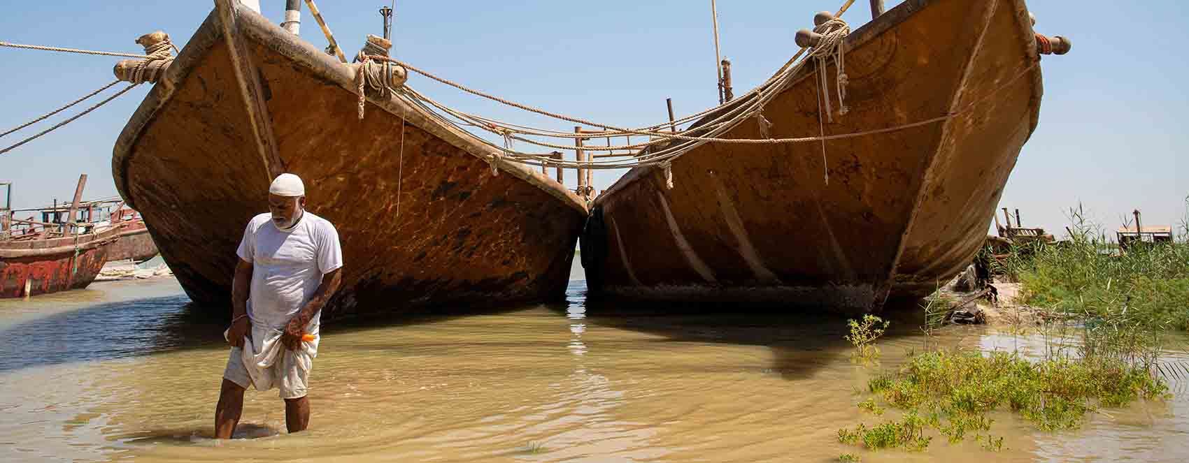 وشکبوونی رووبار و زۆنگاوەکانی عێراق