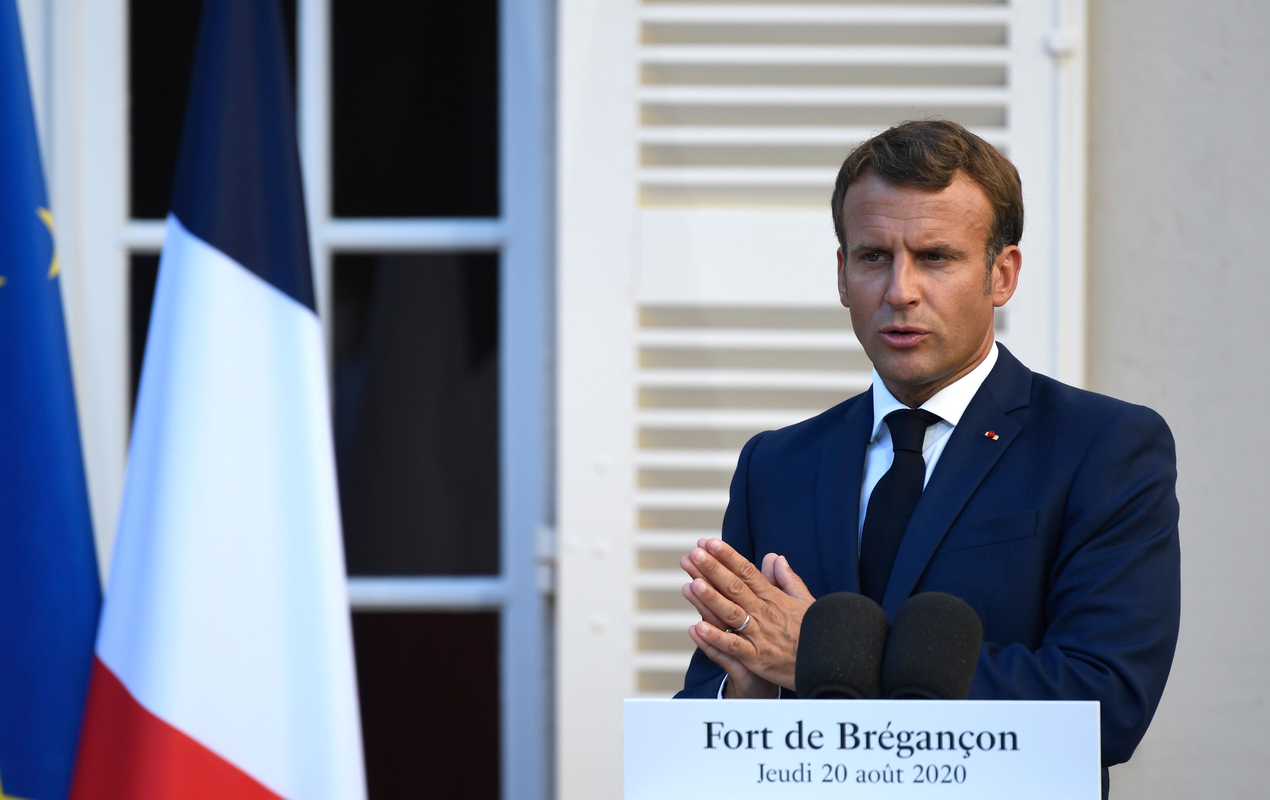 Macron: Türkiye’ye karşı kırmızı çizgi politikası uyguladık