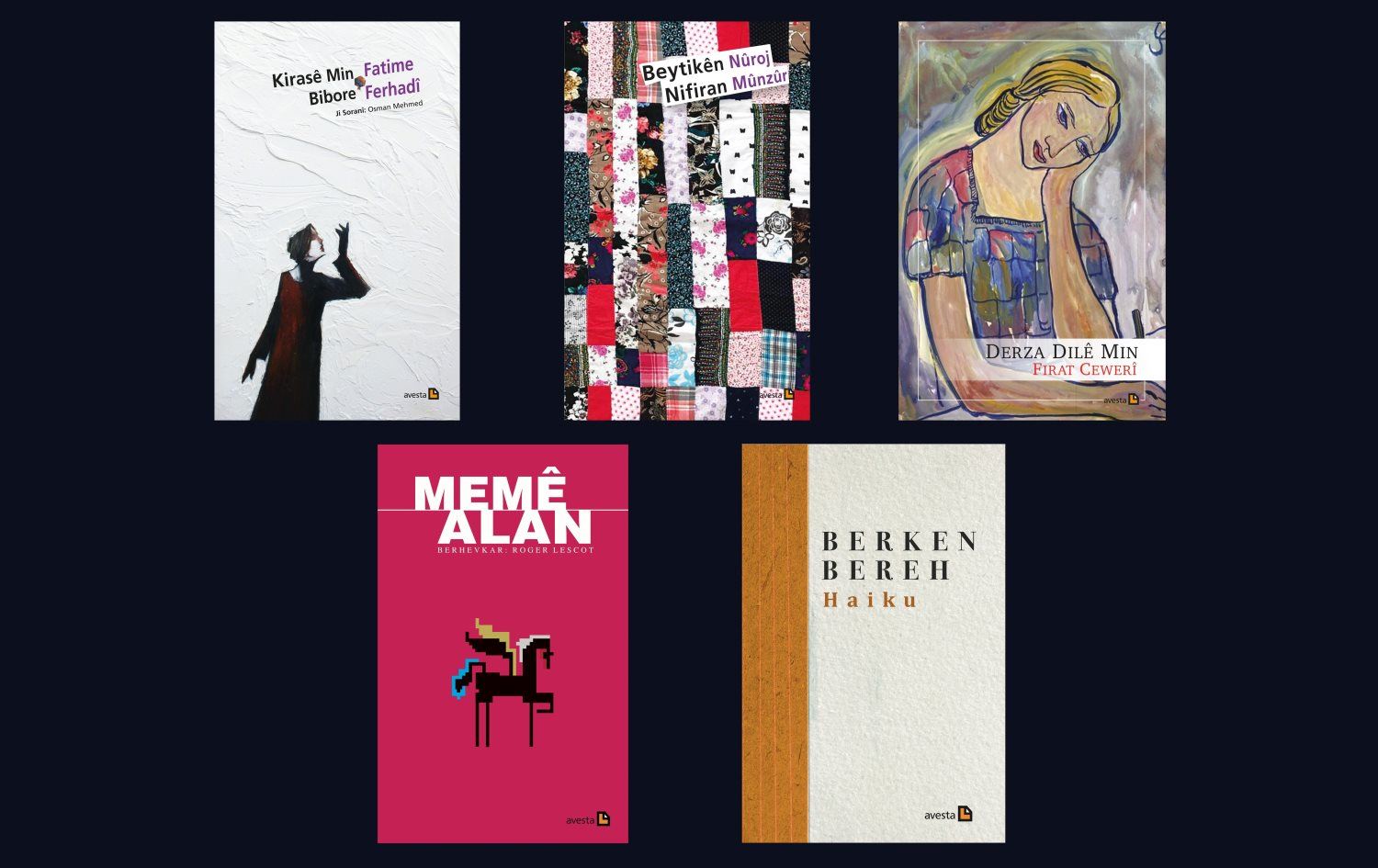 Weşanxaneya Avestayê 14 pirtûk bi hev re çap kirin