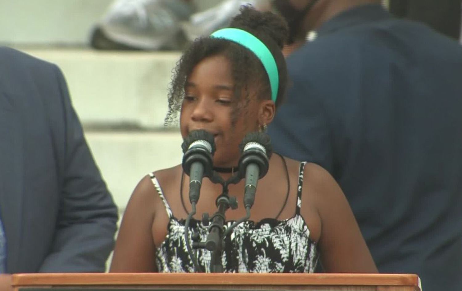 نەوەیەکی 12 ساڵانی مارتن لوسەر کینگ: پەتای کوشتنی رەشپێستی بێ چەک لەلایەن پۆلیس رووی لێکردووین